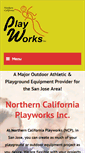 Mobile Screenshot of norcalplayworks.com