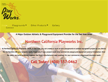 Tablet Screenshot of norcalplayworks.com